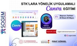 Kahramanmaraş’ta STK’lara Dijital Güç: Canva Eğitimi Başlıyor