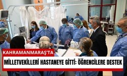 Kahramanmaraş’ta Yaralı Öğrencilere Moral Ziyareti: Milletvekilleri Hastanede