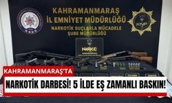 Kahramanmaraş Polisi Düğmeye Bastı: 5 İlde Operasyon!
