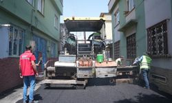 Kahramanmaraş’ta 12 Noktada Yoğun Asfalt Mesaisi