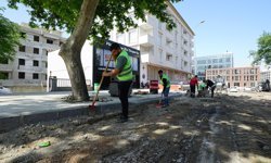 Kahramanmaraş’ta Cahit Zarifoğlu Caddesi Baştan Sona Yenileniyor