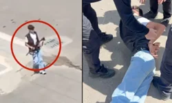 Okul Yakınında Ateş Açtı! Polis Hızla Müdahale Etti