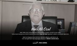 Kahramanmaraş'ın Eski Belediye Başkanı Hacı Ali Özal’a Veda