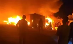 Kahramanmaraş’ta Ev Yangını! Alevler Gökyüzünü Sardı