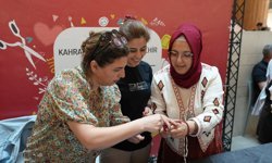 Kahramanmaraş’ta Anneler Günü’ne özel atölye yoğun ilgi gördü