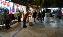 Kahramanmaraş’ta Bayram Öncesi Yoğun Temizlik Mesaisi