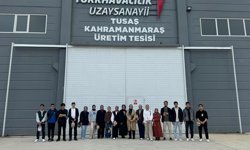 Kahramanmaraşlı Gençler TUSAŞ Üretim Tesislerini Ziyaret Etti