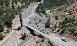 Kahramanmaraş  Bertiz'de 43 Yıllık Köprü Tarihe Karışıyor!