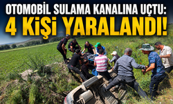 Kahramanmaraş’ta Otomobil Kanala Uçtu: 4 Kişi Ölümden Döndü!