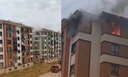Kahramanmaraş'ta TOKİ Konutlarında Yangın Paniği! İtfaiye Seferber Oldu