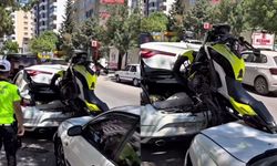 Kahramanmaraş'ta 3 Otomobil ve Motosiklet Çarpıştı!