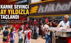 Kahramanmaraş’ta Karne Sevinci Bayraklarla Kutlandı