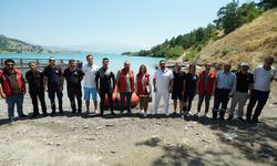 Kahramanmaraş Menzelet Barajı’nda Nefes Kesen Kurtarma Tatbikatı