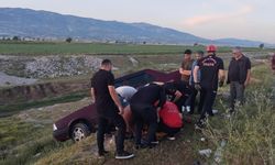 Kahramanmaraş'ta Faciaya Ramak Kala! Yoldan Çıkan Araçta 1 Kişi Yaralandı