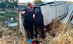 Kahramanmaraş'ta Otomobil Yan Yattı, Yaralılar Araçta Mahsur Kaldı!