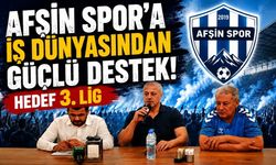 Afşin Spor'dan 3. Lig Hamlesi! İş Dünyası ve Belediye Tek Yürek Oldu