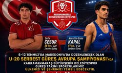 Kahramanmaraşlı Milli Güreşçiler Avrupa Yolunda! Hedef Altın Madalya