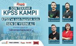 Kahramanmaraş'ta KPSS Adaylarına Ücretsiz Son Tekrar Kampı! Başvurular Başladı
