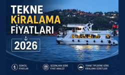 İstanbul Tekne Kiralama Fiyatları 2026