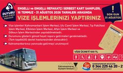 Kahramanmaraş'ta Engelli Kahramankart Sahiplerine Kritik Uyarı!