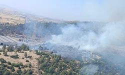 Kahramanmaraş’ta Orman Yangını: 2 Helikopter ve 7 Arazöz Sevk Edildi