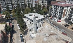 Kahramanmaraş'ta 6 Şubat'ta Yıkılmıştı! Fatma Gölcü Camii'nde Çalışmalar Hızla Sürüyor