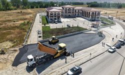 Kahramanmaraş’ta yeni hizmet binasının yol ve otoparkı yenileniyor