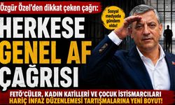 Özgür Özel'den dikkat genel çeken af çağrısı: FETÖ'cüler, kadın katilleri ve çocuk istismarcıları hariç
