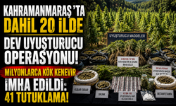 Kahramanmaraş Dahil 20 İlde Düğmeye Basıldı: 60 Şüpheli Yakalandı