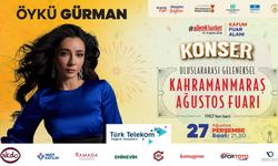 Kahramanmaraş’ta Müzik Ziyafeti: Öykü Gürman Sahne Alıyor