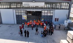 Kahramanmaraş'ta Gerçeğini Aratmayan Yangın Tatbikatı!