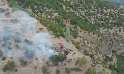 Kahramanmaraş’ta Yıldırımlar 11 Noktada Yangın Çıkardı!