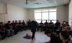 Kahramanmaraş İtfaiyesi Personeline İlk Yardım Eğitimi