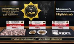 Kahramanmaraş’ta 5 ayrı operasyon: 8 kişi cezaevine gönderildi