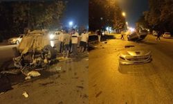 Kahramanmaraş’ta otomobil kontrolden çıktı: Takla atarak durabildi