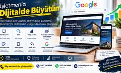 İşletmenizi Google'da Öne Çıkaracak Profesyonel Web Sitesi ve SEO Çözümleri