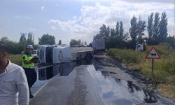 Kahramanmaraş’ta iki tır birbirine girdi: 2 kişi yaralandı