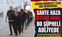 Kahramanmaraş Dahil 7 İlde Akılalmaz Sigorta Vurgunu! Kaza Kurgulayıp Milyonlar Çaldılar!
