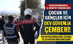 Kahramanmaraş’ta Çocuk ve Gençler İçin Dev Güvenlik Çemberi!
