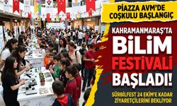 Kahramanmaraş’ta Sürdürülebilir Bilim Festivali Başladı: Piazza AVM’de SÜRBİLFEST Coşkusu!