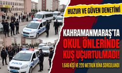 Kahramanmaraş'ta Emniyetten Kuş Uçurtmayan Uygulama!