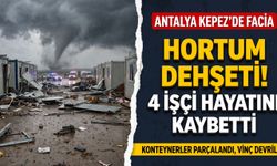 Antalya'dan Feci Haber! Şantiyeyi Vuran Hortum Konteynerleri Uçurdu: Ölü ve Yaralılar Var