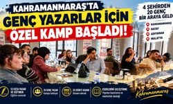 Kahramanmaraş’ta Genç Yazarlar İçin Özel Kamp Başladı! 4 Şehirden 20 Genç Bir Araya Geldi