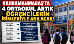 Kahramanmaraş’ta Şehit Öğrencilerin İsimleri Okullarda Yaşayacak: 4 Ortaokula Yeni İsim!