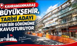 Kahramanmaraş Kalesi Çevresinde Sokak Sağlıklaştırma Çalışmaları Sürüyor