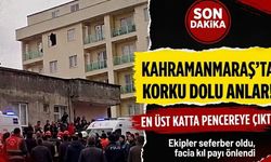 Kahramanmaraş’ta Yürekleri Ağza Getiren Olay: Penceredeki Kadın ve Çocuklar Kurtarıldı!