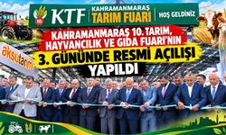 Kahramanmaraş 10. Tarım, Hayvancılık ve Gıda Fuarı’nın Resmi Açılışı Yapıldı
