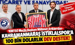 KMTSO Meclis Başkanı Mahmut Arıkan’dan Kahramanmaraş İstiklalspor’a 100 Bin Dolarlık Dev Destek!
