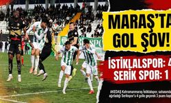 Kahramanmaraş İstiklalspor Evinde Şov Yaptı: Serik Spor’a 4 Golle Ağır Darbe!