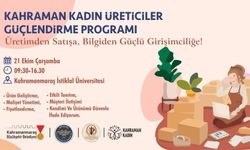 Kahramanmaraş’ta Kadın Emeğine Güç Katacak Adım: Ücretsiz Girişimcilik Eğitimi